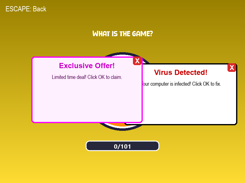 Button Virus Gameplay